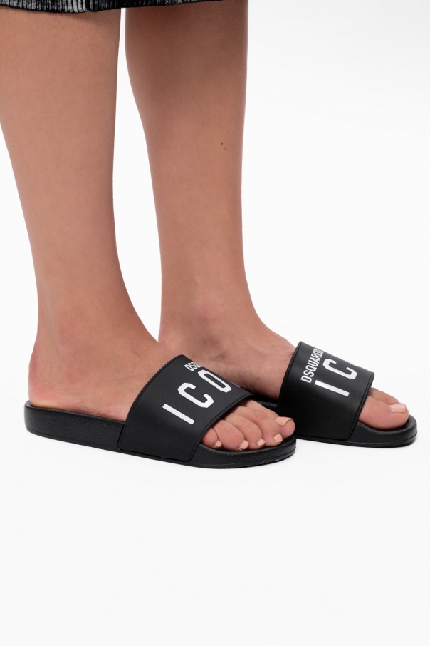 Dsquared sliders sale womens